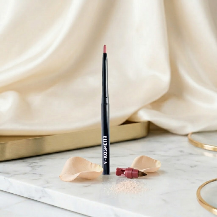 V-Kosmetik – Crayon à Lèvres Mécanique, Teinte Taffetas