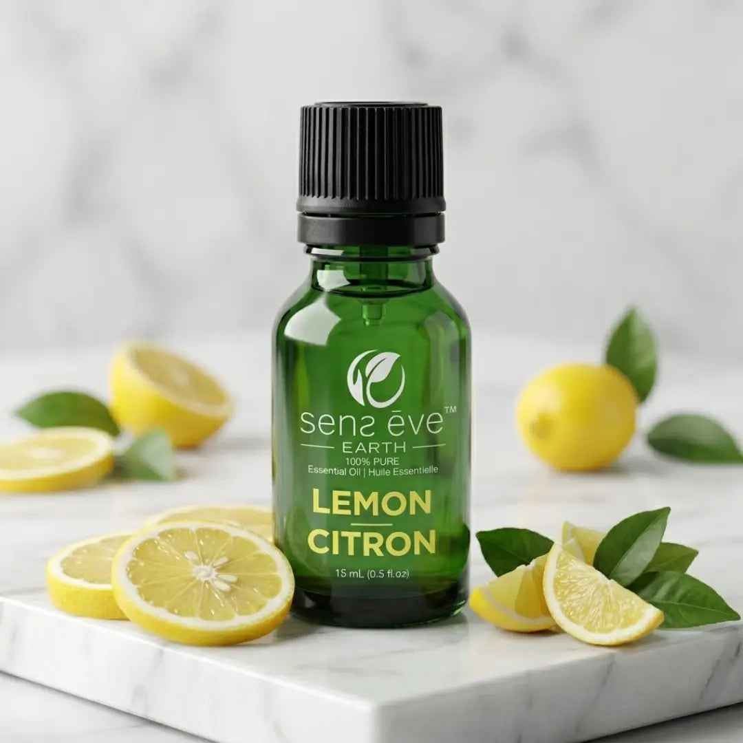 Sens Ēve – Kit Énergie & Concentration, Citron, Orange et Eucalyptus, 15ml